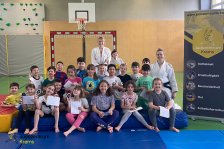 13.02.2025 Judozentrum Krems zu Gast in der Volksschule Krems-Lerchenfeld